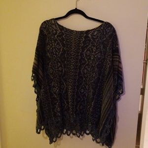 Free people poncho